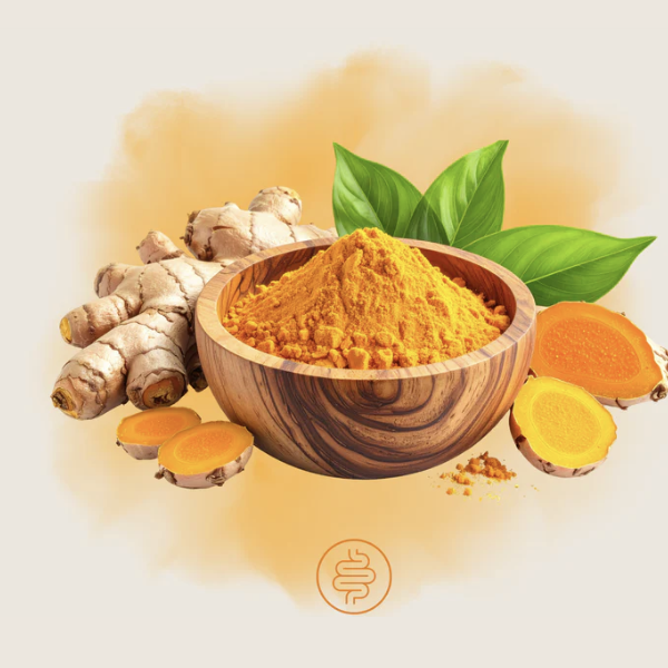 Gengibre, Cúrcuma, Glutamina e Inulina